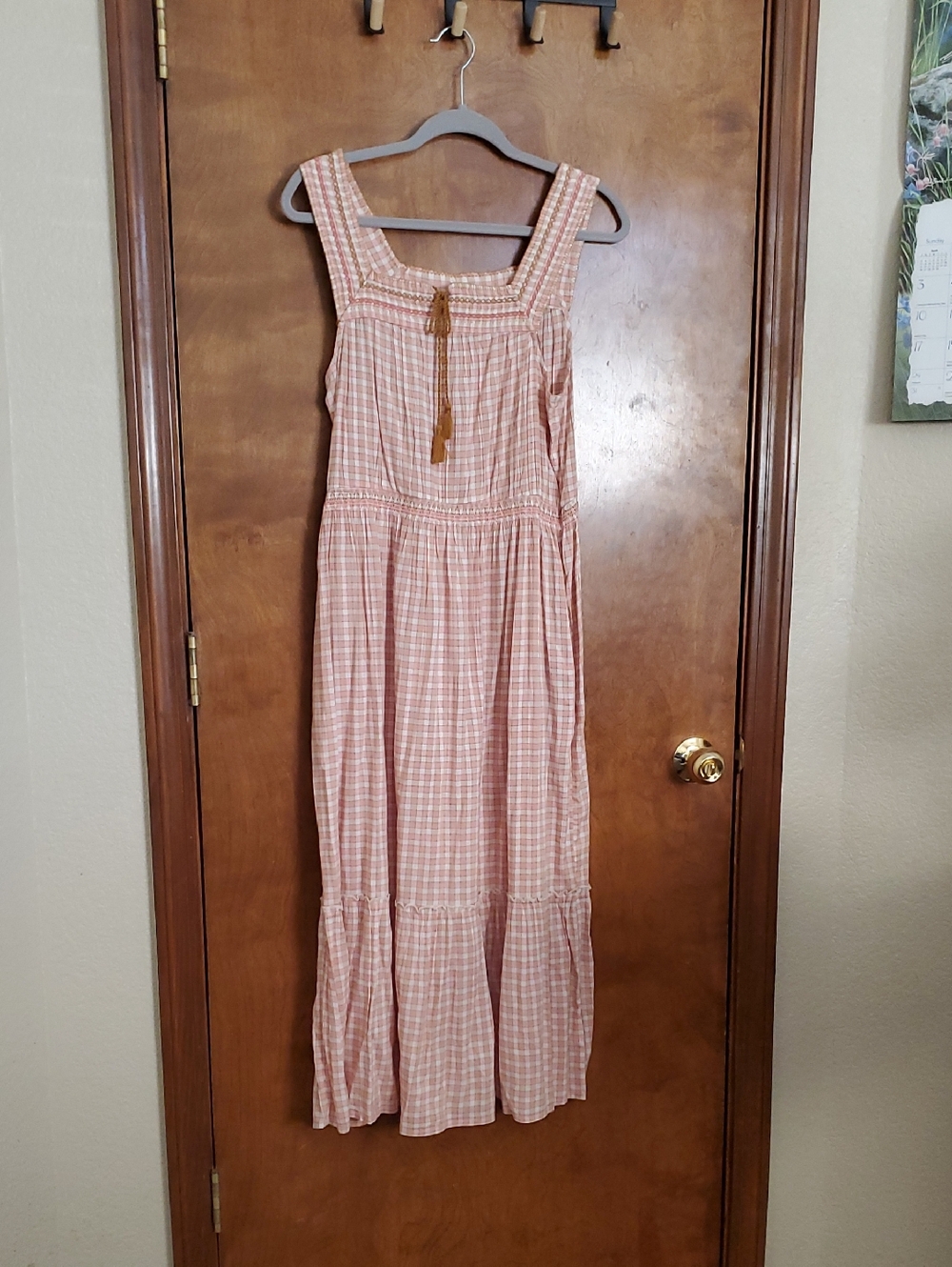 Old Navy Peach Pink Maxi Dress